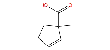 1-Methyl-2-cyclopentene-1-carboxylic acid